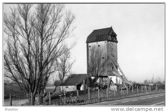 HOUTAVE ~ Zuienkerke (W.Vl.) - Molen/moulin - De Westmolen In 1980 (later Verplaatst Naar Kruishoutem, Wannegem-Lede) - Zuienkerke