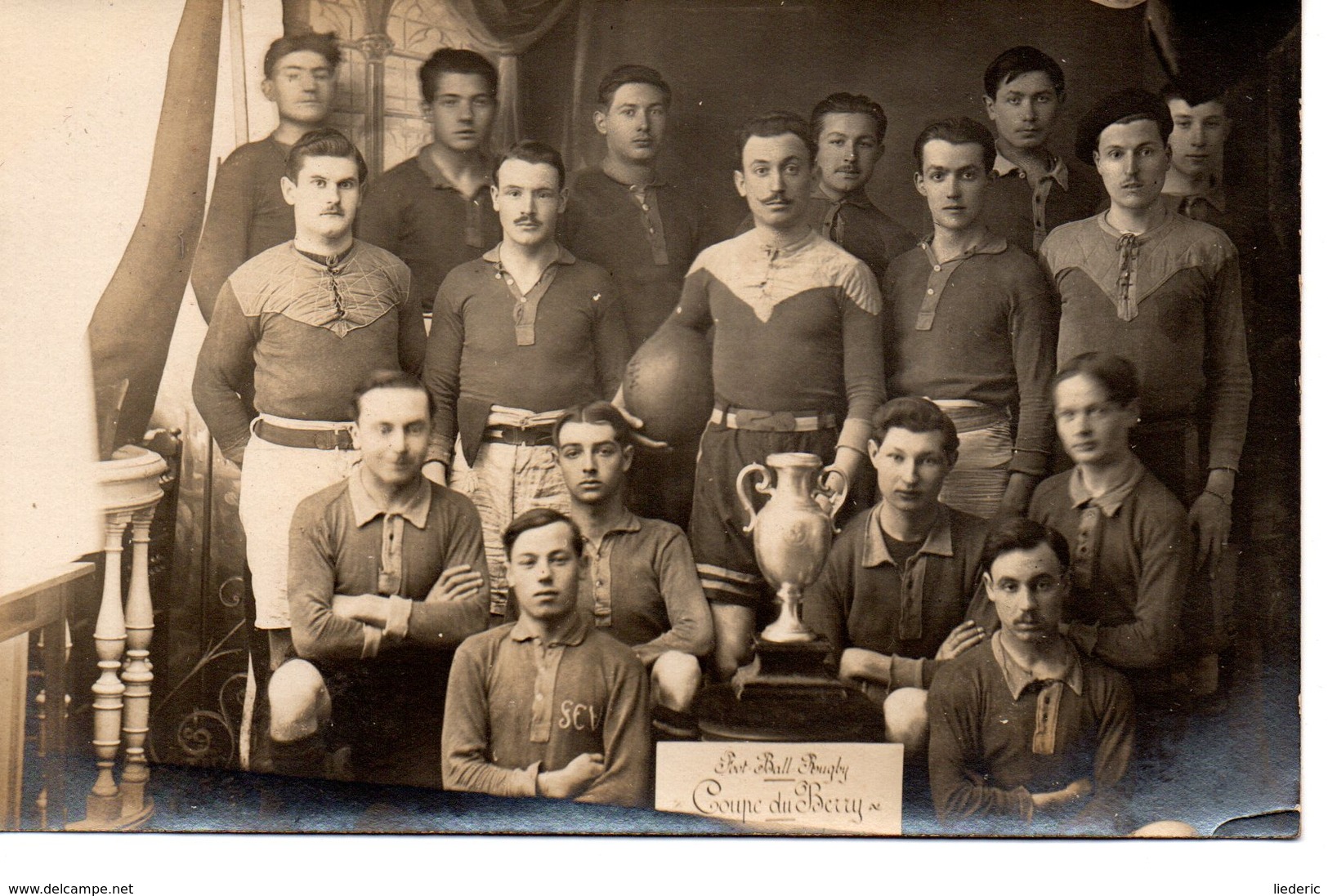 Coupe Du Berry (football-rugby) (carte-photo) - Autres & Non Classés