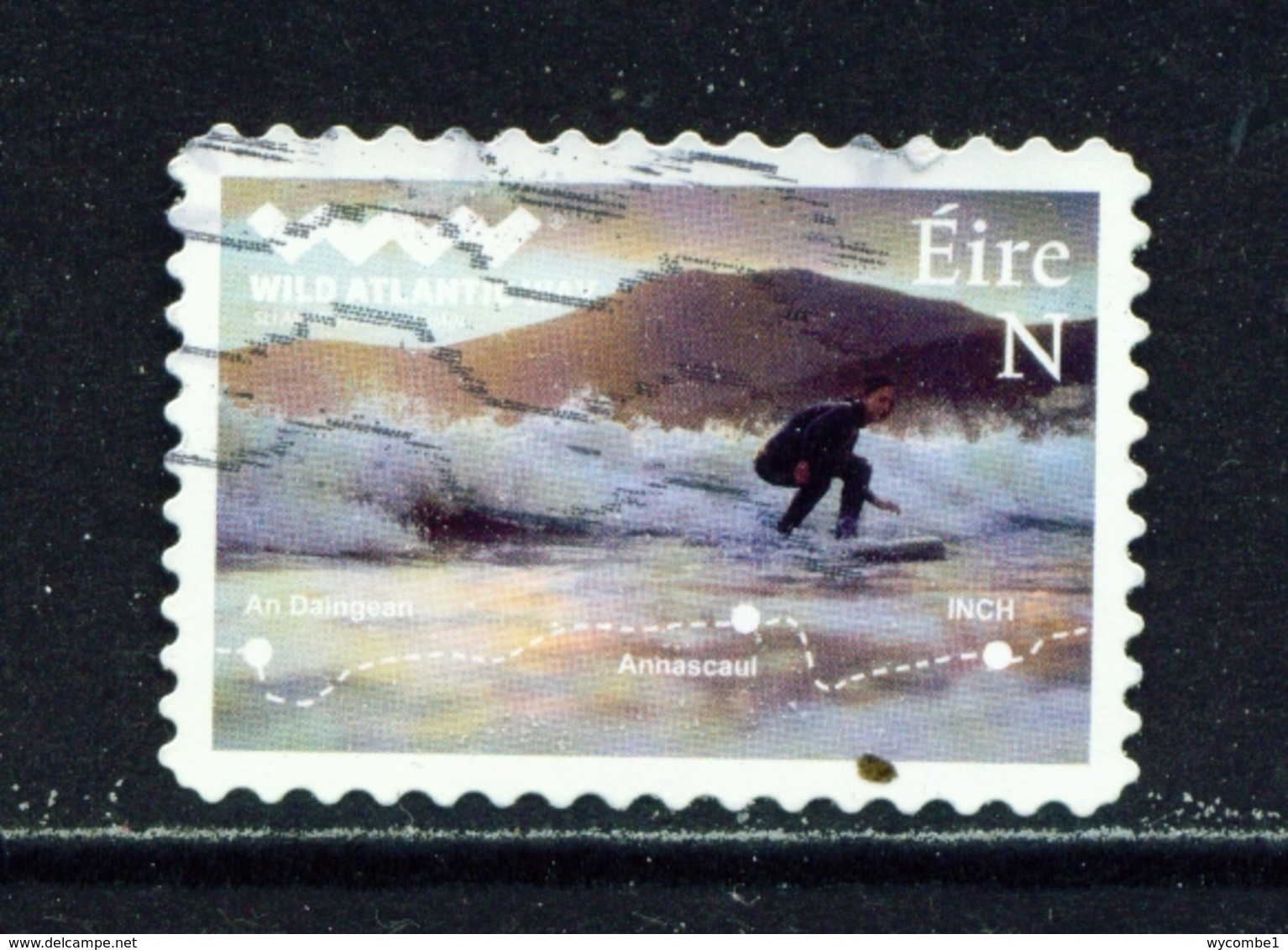 IRELAND  -  2019  Wild Atlantic Way  'N'  Self Adhesive Used As Scan - Gebraucht