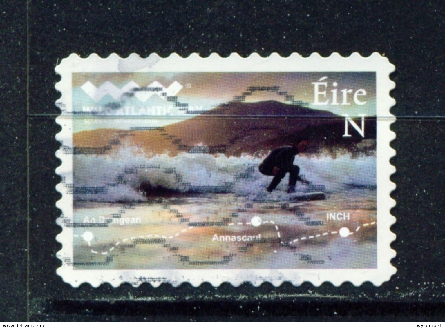 IRELAND  -  2019  Wild Atlantic Way  'N'  Self Adhesive Used As Scan - Gebruikt