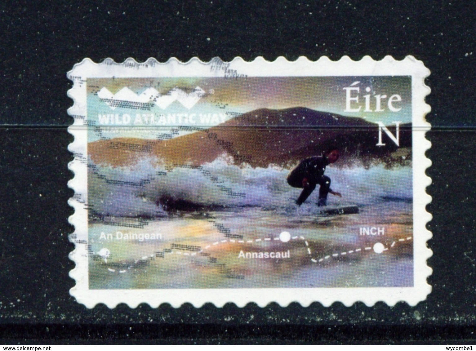 IRELAND  -  2019  Wild Atlantic Way  'N'  Self Adhesive Used As Scan - Used Stamps