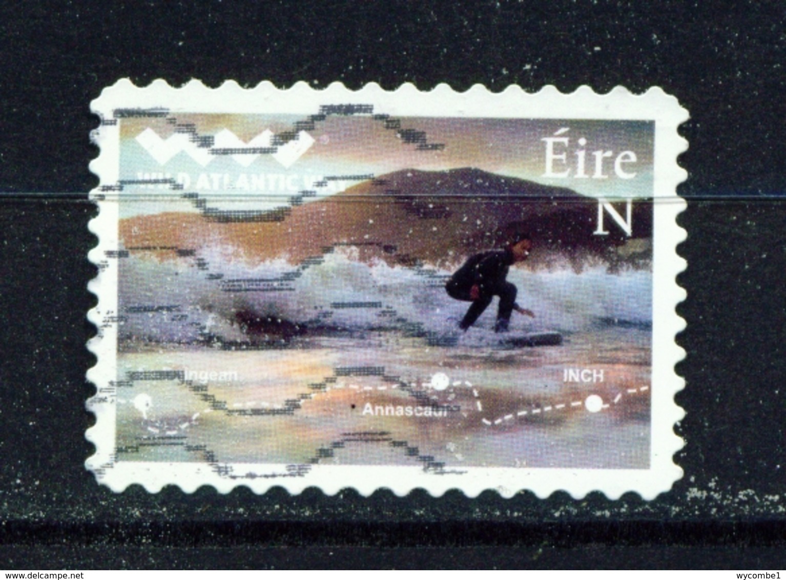 IRELAND  -  2019  Wild Atlantic Way  'N'  Self Adhesive Used As Scan - Used Stamps