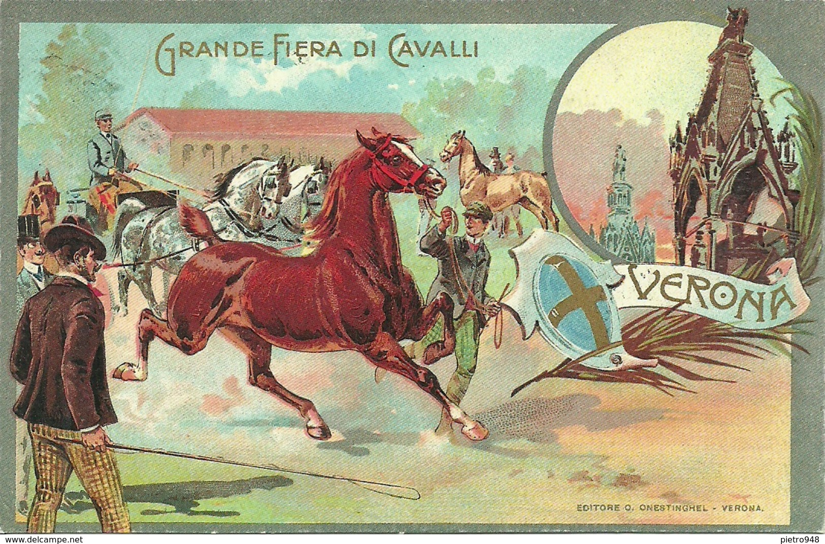 Verona, Grande Fiera Di Cavalli, Riproduzione C08, Reproduction - Fiere