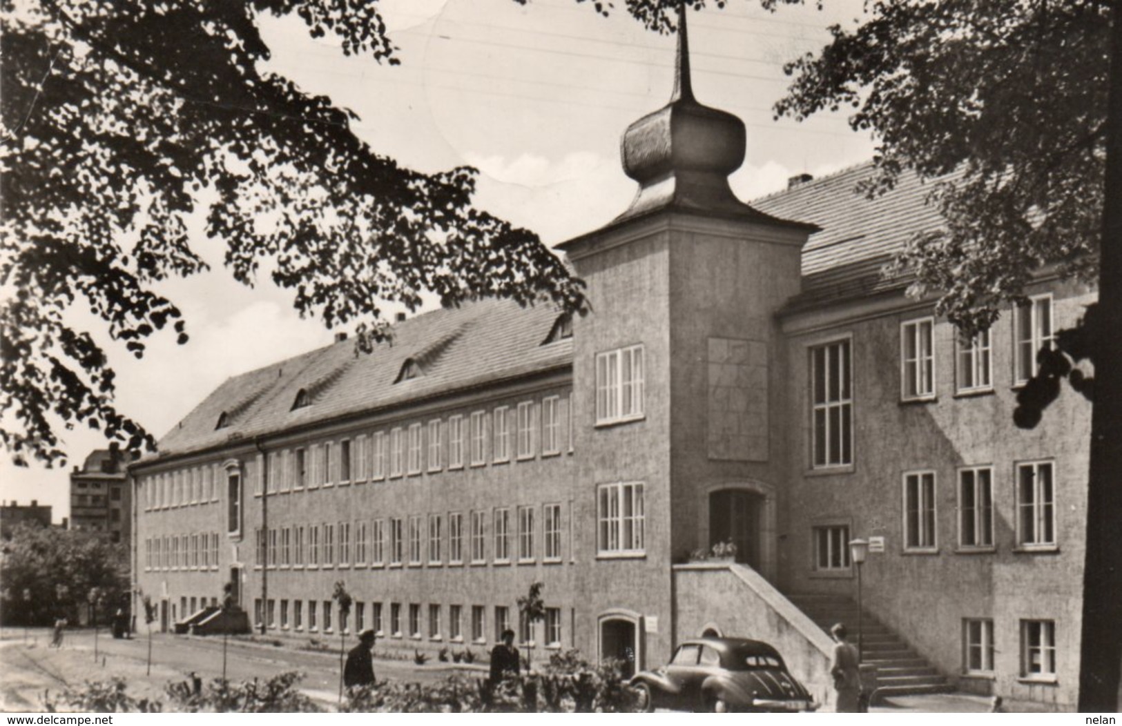 HOYERSWERDA-POLIKLINIK- VIAGGIATA 1965 -REAL PHOTO - Hoyerswerda