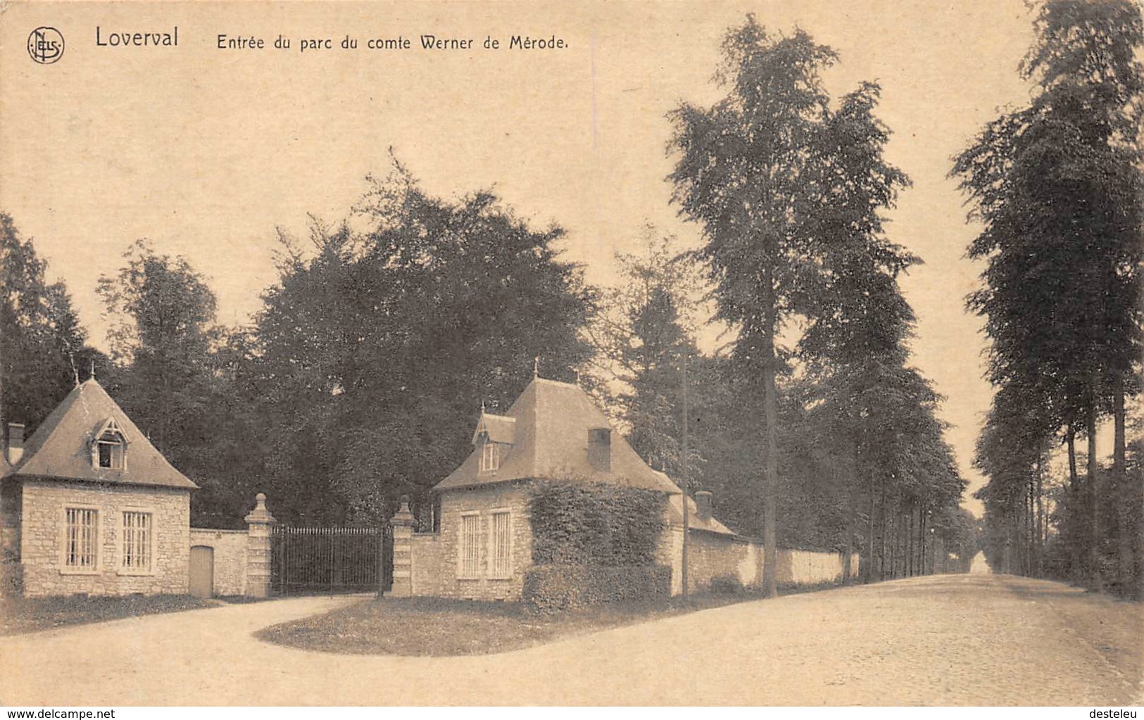 Entrée Du Parc Du Comte Werner De Mérode - Loverval - Gerpinnes