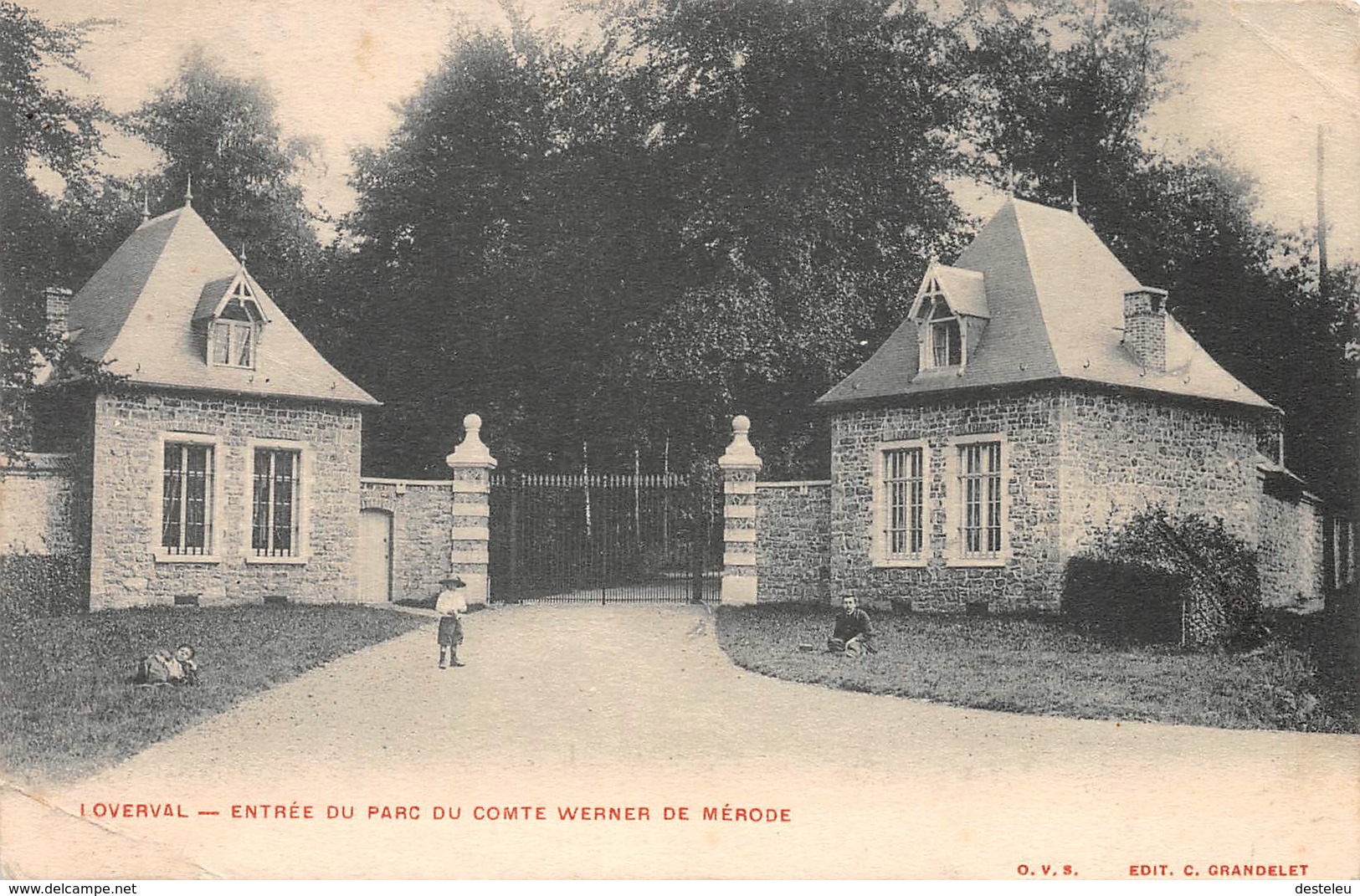 Entrée Du Parc Du Comte Werner De Mérode  - Loverval - Gerpinnes