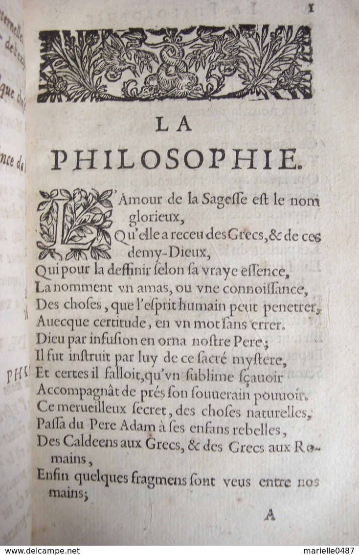 Philosophie 1657 - Jusque 1700