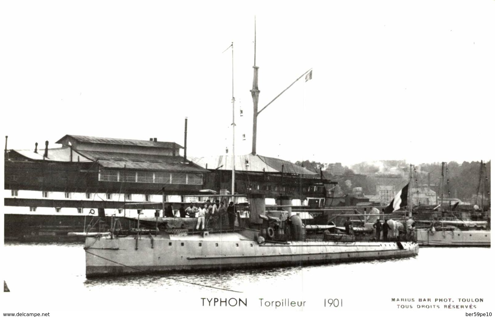 TYPHON TORPILLEUR 1901 - Guerra