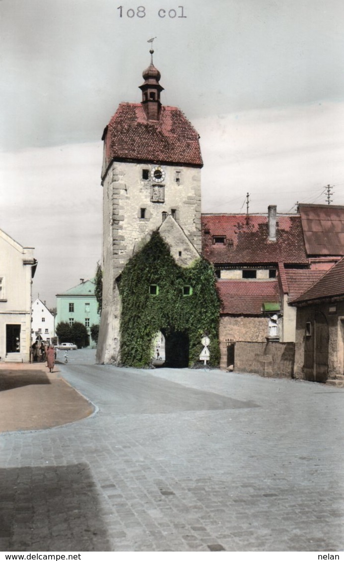 VILSECK-OPF.-VOGELTURM-NON  VIAGGIATA   -REAL PHOTO - Amberg