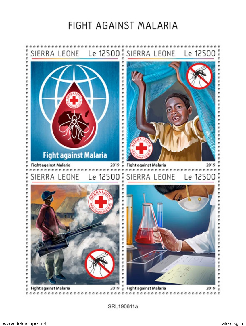 SIERRA LEONE 2019 - Malaria. Official Issue [SL190611a] - Enfermedades