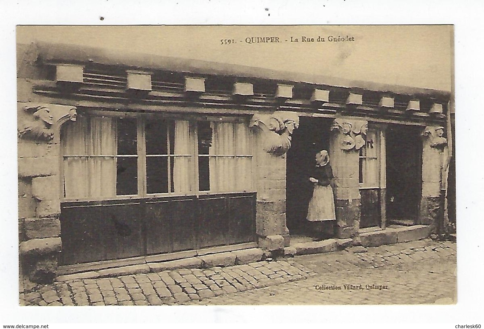 CPA 29 - Quimper La Rue Du Guéodet - Quimper