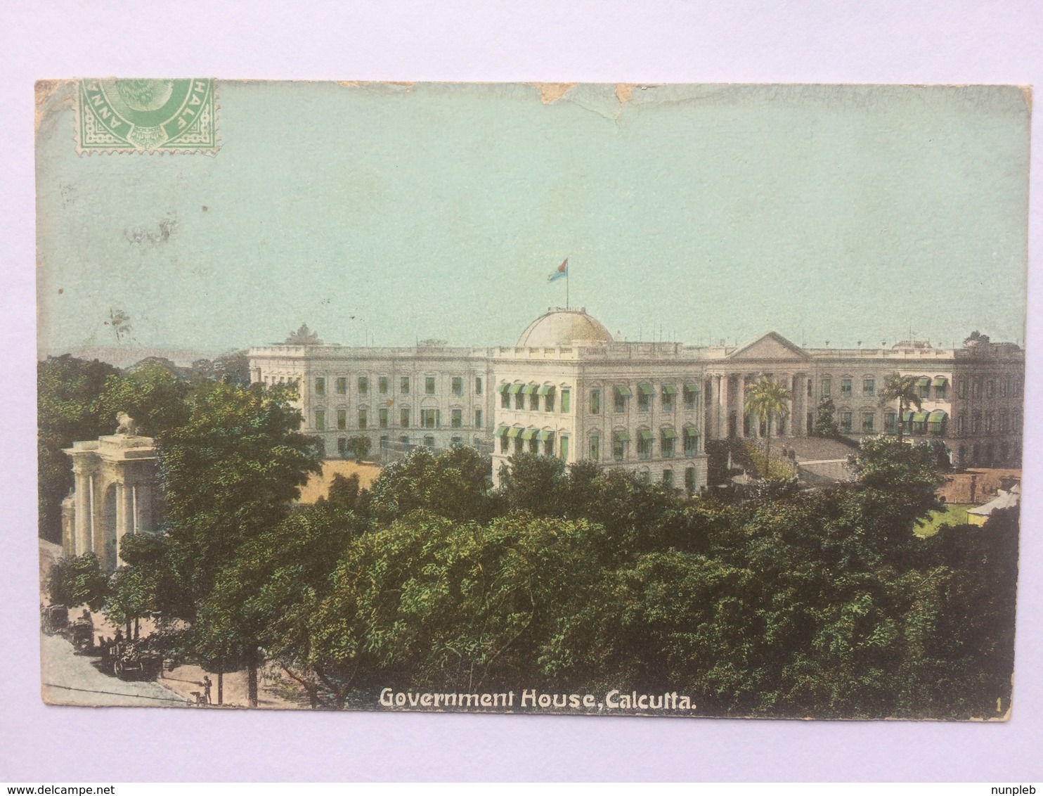 INDIA - Government House Calcutta - 1906 - India