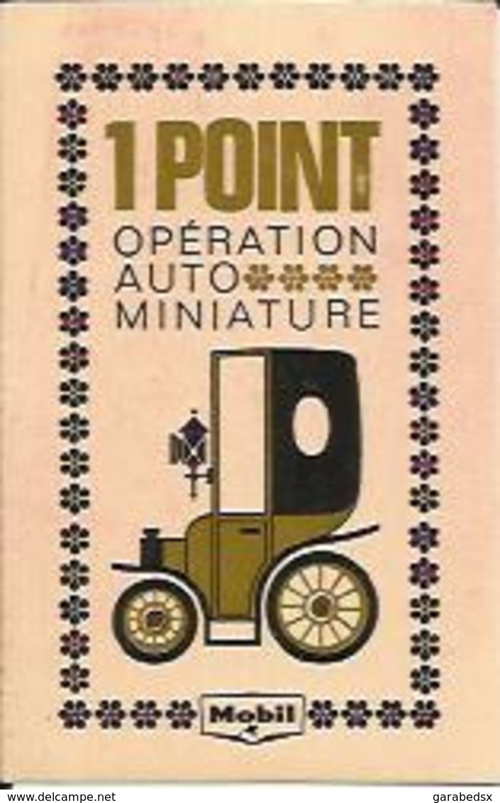 Chromo 1 POINT OPERATION AUTO MINIATURE MOBIL. - Publicités