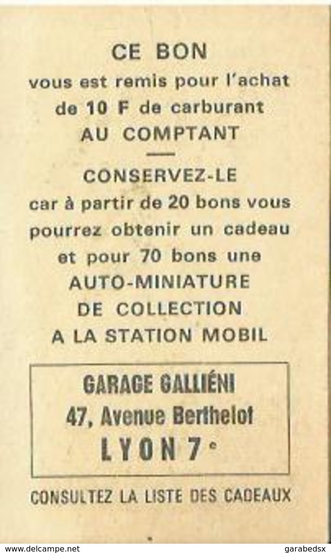 Chromo 1 POINT OPERATION AUTO MINIATURE MOBIL. - Publicités