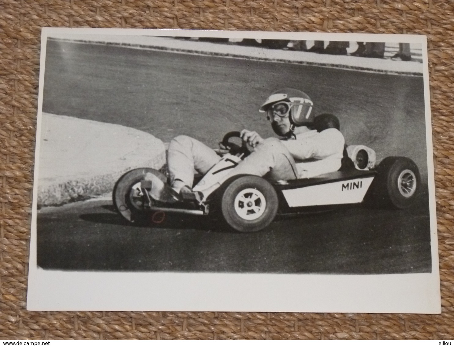 Rare!  Belle Photo Ancienne Voiture Ancienne Emerson Fittipaldi Tampon Photographe Course! F1 Karting - Automobili