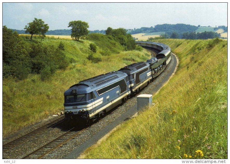 RU 1088 - Train - Loco BB 67554 Vers RANDAN - Puy De Dôme - SNCF - Autres & Non Classés