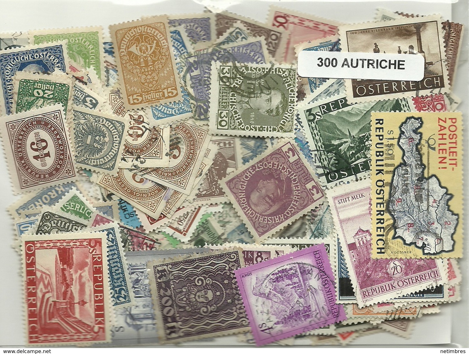 Lot 300 Timbres D'Austriche - Other & Unclassified