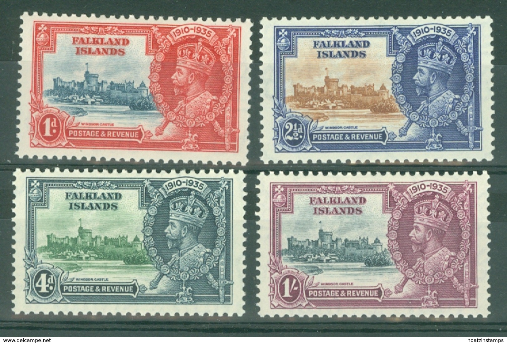 Falkland Is: 1935   Silver Jubilee   MH - Falkland Islands