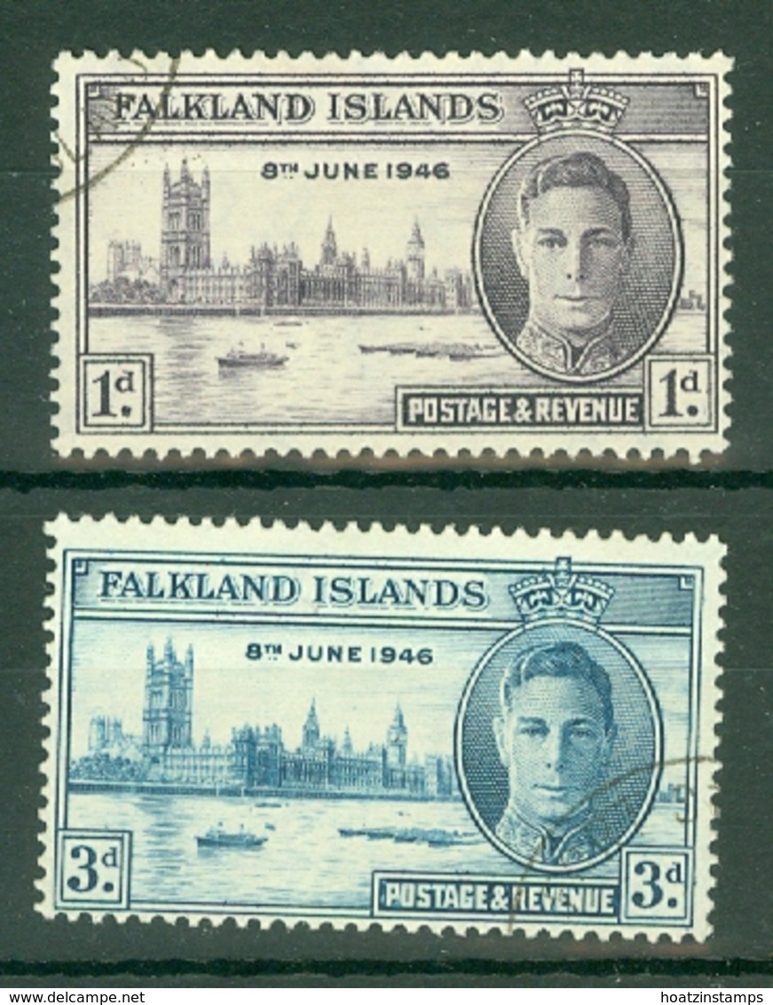 Falkland Is: 1946   Victory    Used - Falkland Islands