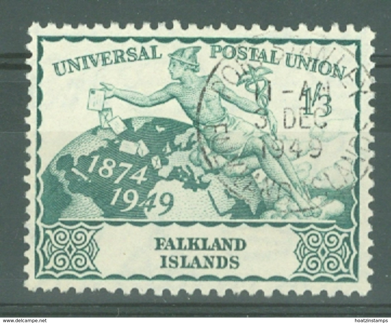 Falkland Is: 1949   U.P.U.   SG170   1/3d   Used - Falkland Islands