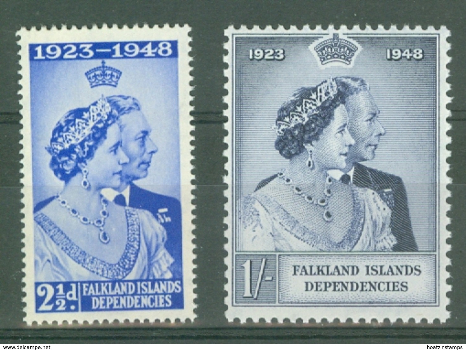 Falkland Islands Dep: 1948   Royal Silver Wedding       MNH - Falkland Islands
