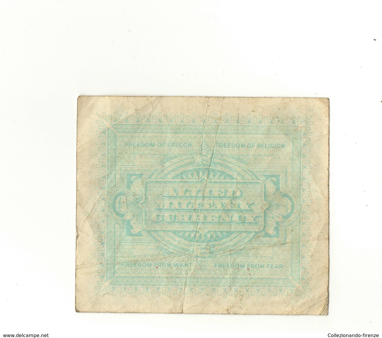 1 Lira Issued In Italy  - Allied Military Currency - Vrac - Billets