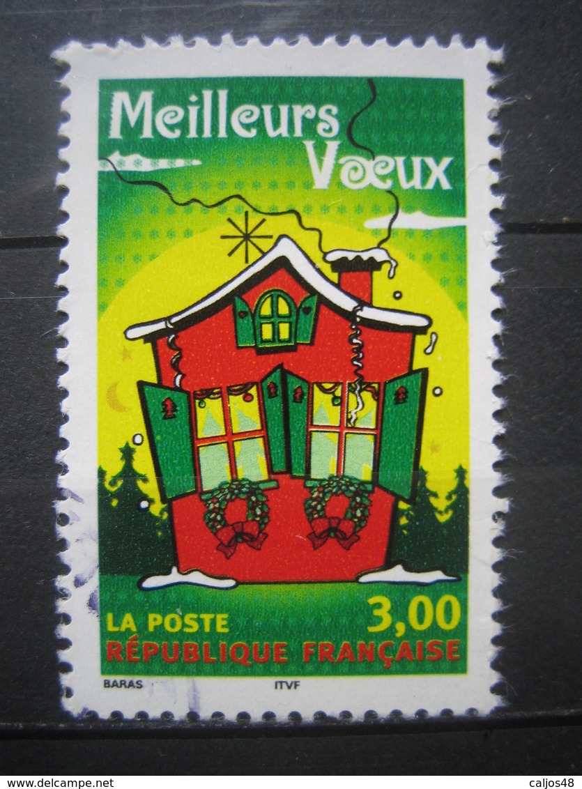 FRANCE    N° 3201 - OBLITERATION RONDE - Used Stamps