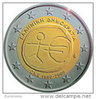 Griekenland 2009    2 Euro Commemo  EMU   UNC Uit De Rol  UNC Du Rouleaux  !! - Grèce