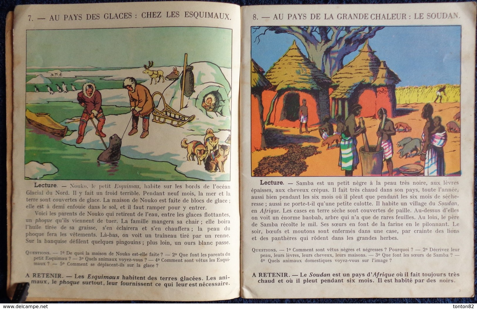 Blin / Kuhn / Ozouf - Mon Premier Livre De Géographie - Librairie Delagrave - ( 1958 ) . - 6-12 Ans