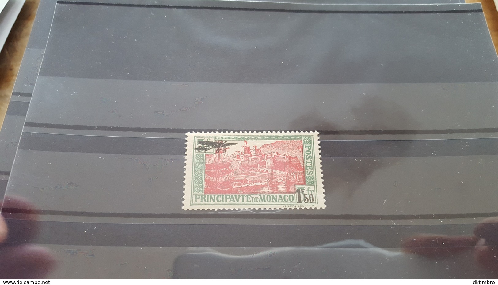 LOT 466503 TIMBRE DE MONACO NEUF** LUXE N°1 - Airmail