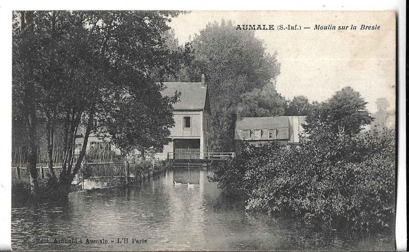 CPA  De  AUMALE  (76)  -  Moulin  Sur  La  Bresle     //  TBE - Aumale