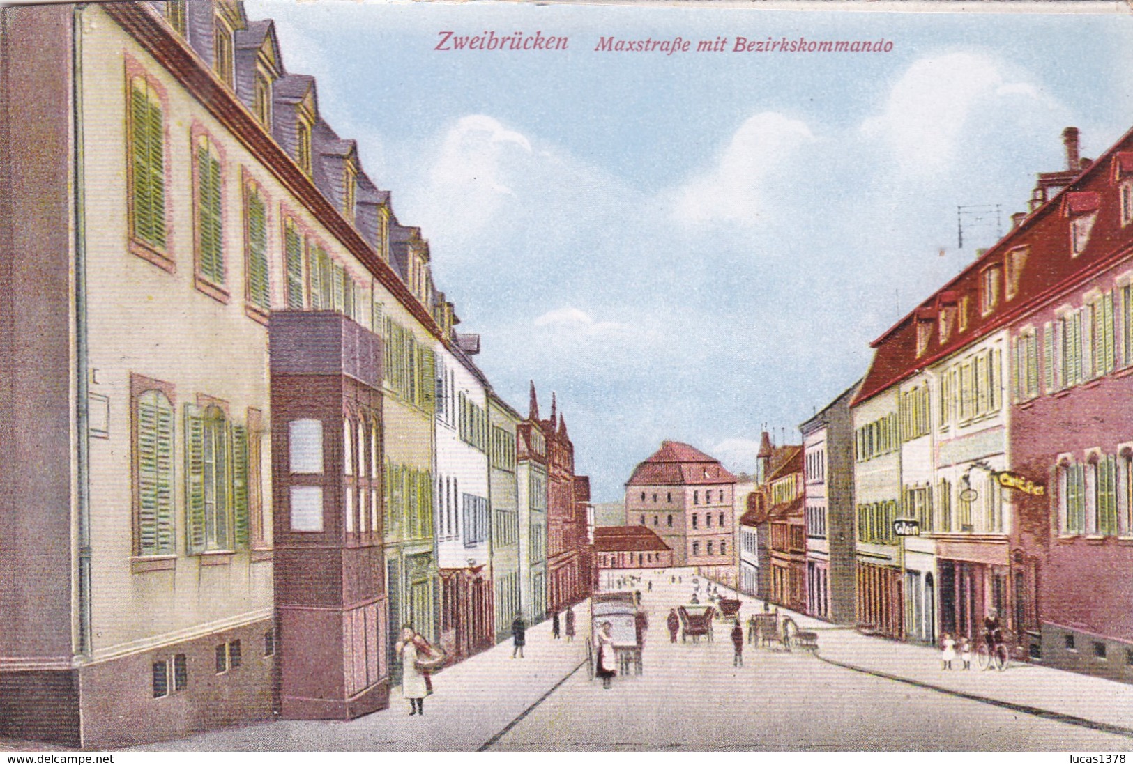 ZWEIBRUCKEN / DEUX PONTS / MAXSTRABE - Zweibruecken