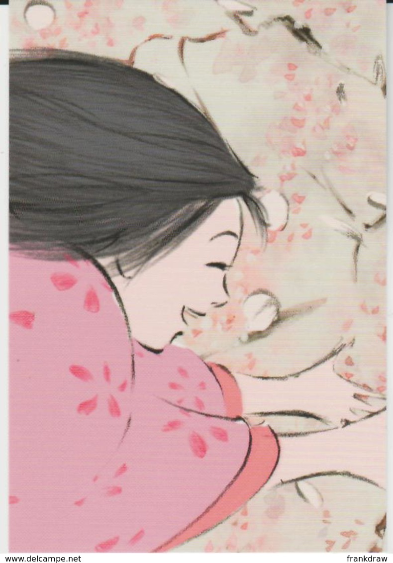 Postcard - Studio Ghibli - The Tale Of The Princess Kaguya - New - Unclassified