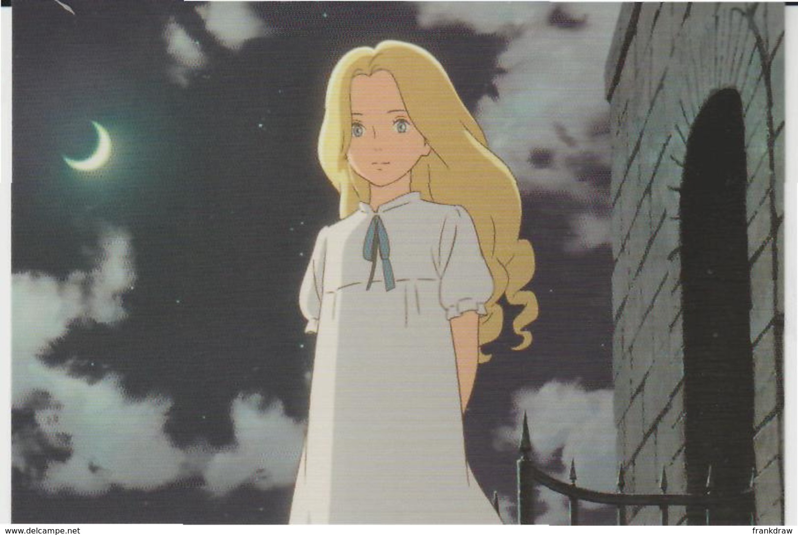 Postcard - Studio Ghibli - When Marnie Was There,Sampling The Night Air - New - Unclassified