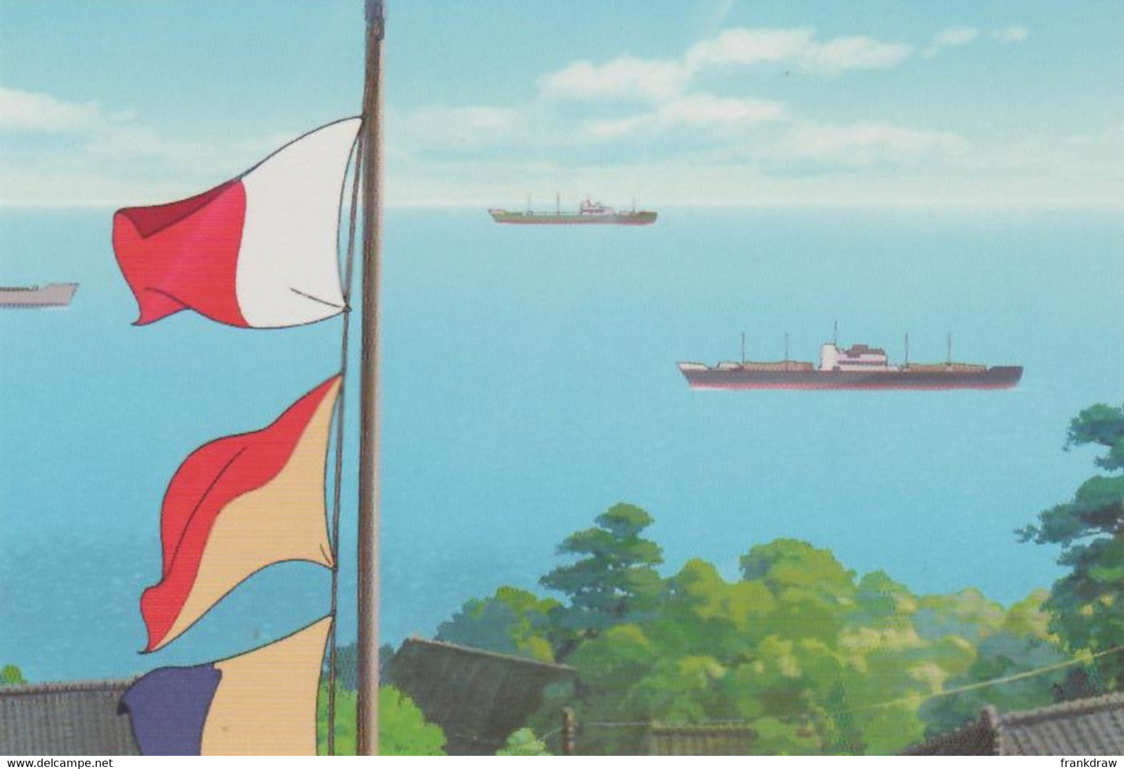 Postcard - Studio Ghibli - From Up On Poppy Hill, What A View - New - Other & Unclassified