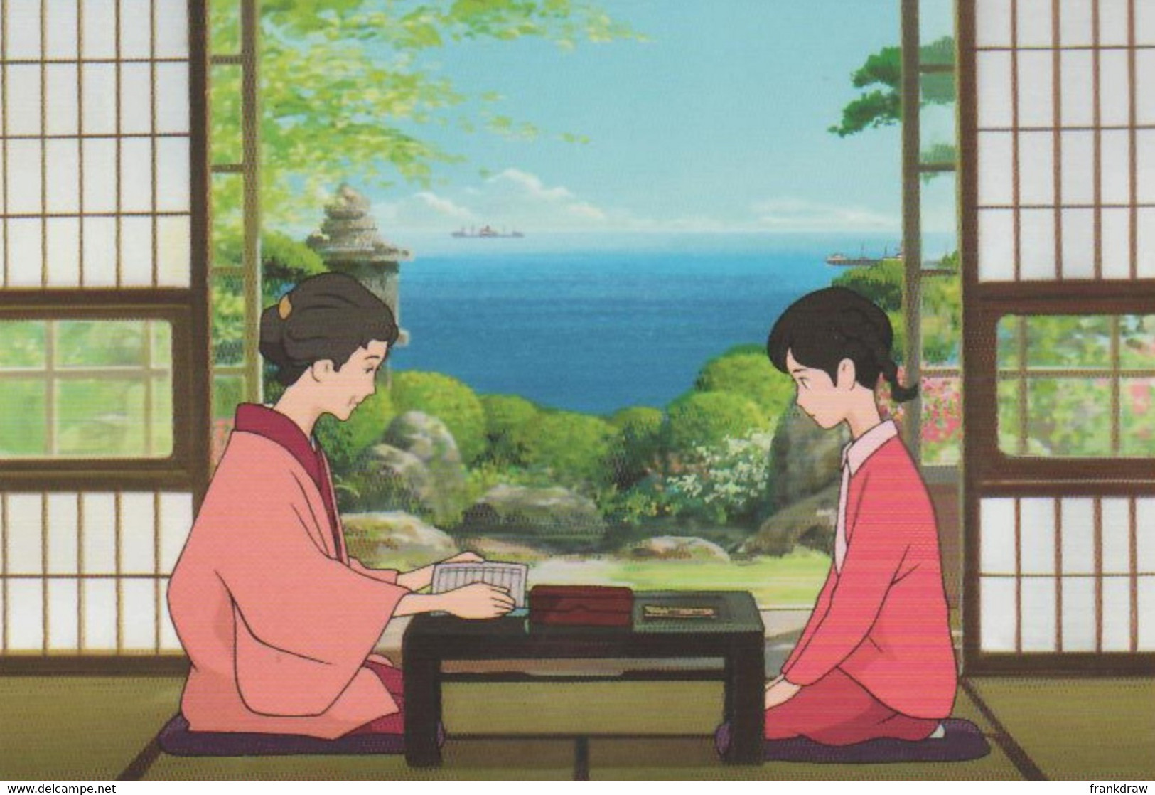 Postcard - Studio Ghibli - From Up On Poppy Hill, Relaxing At Home - New - Other & Unclassified