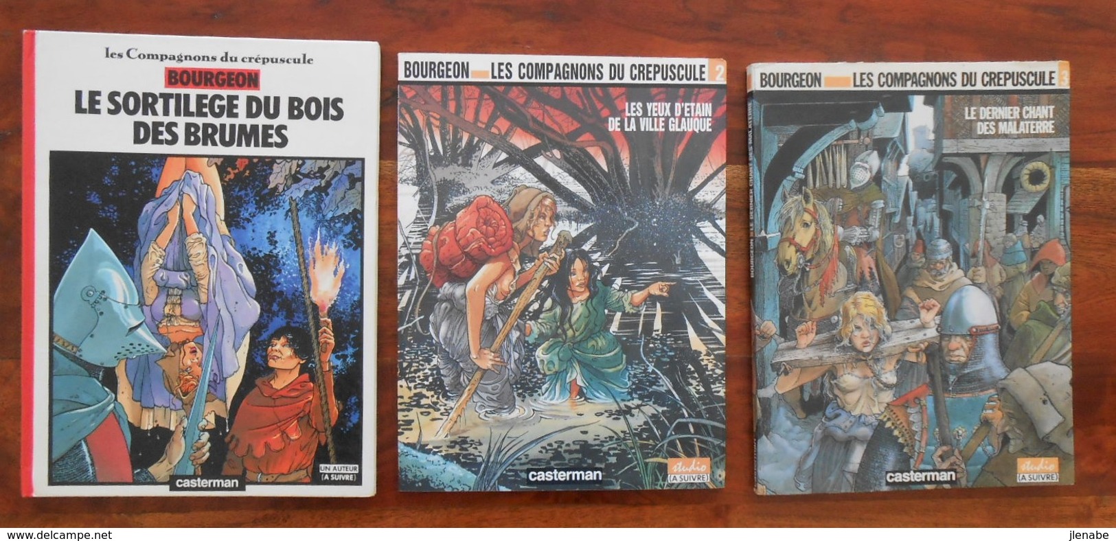 BOURGEON Les Compagnons Du Crépuscule La Trilogie Complète - Wholesale, Bulk Lots