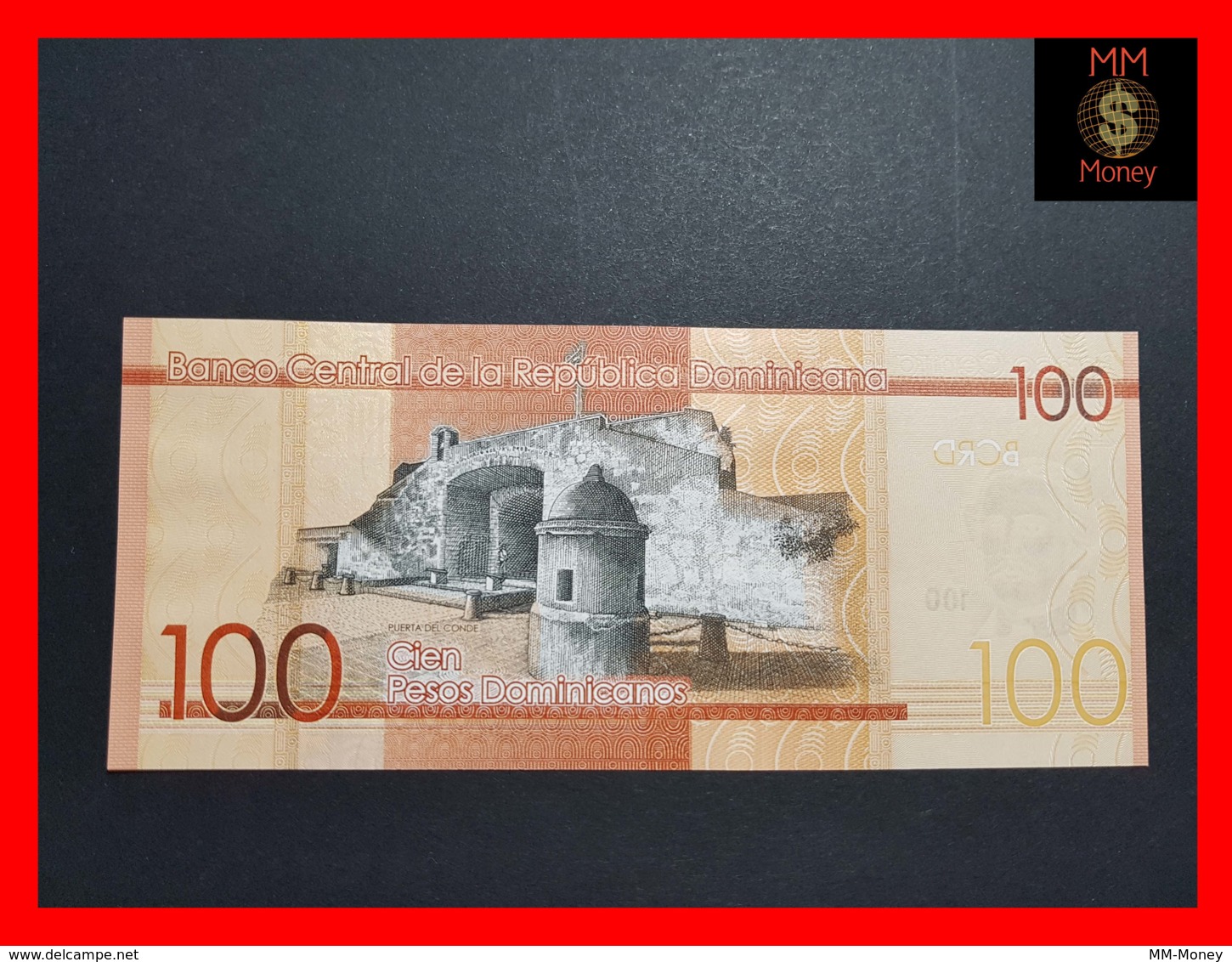 DOMINICANA  100 Pesos  Dominicanos  2017  *new Hologram*    P. 190 But New    UNC - Repubblica Dominicana