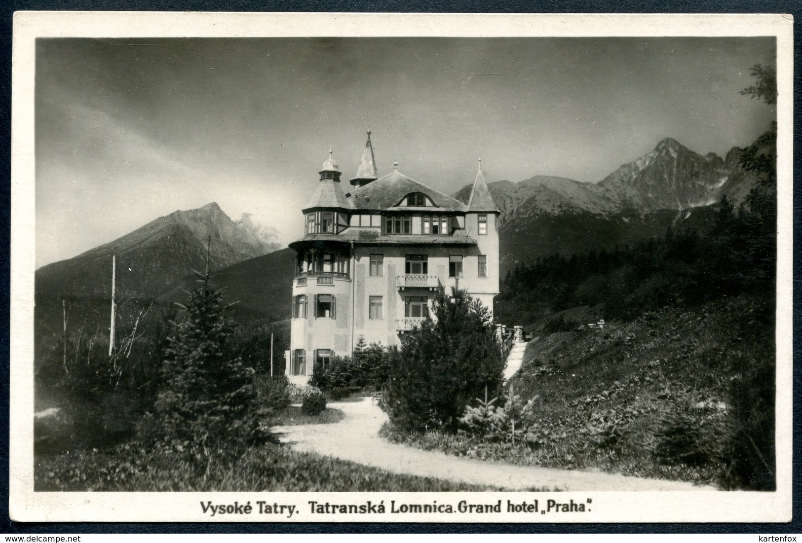 Vysoke Tatry _3, Tatranska  Lomnica Grand Hotel "Praha", Hohe Tatra - Slowakei