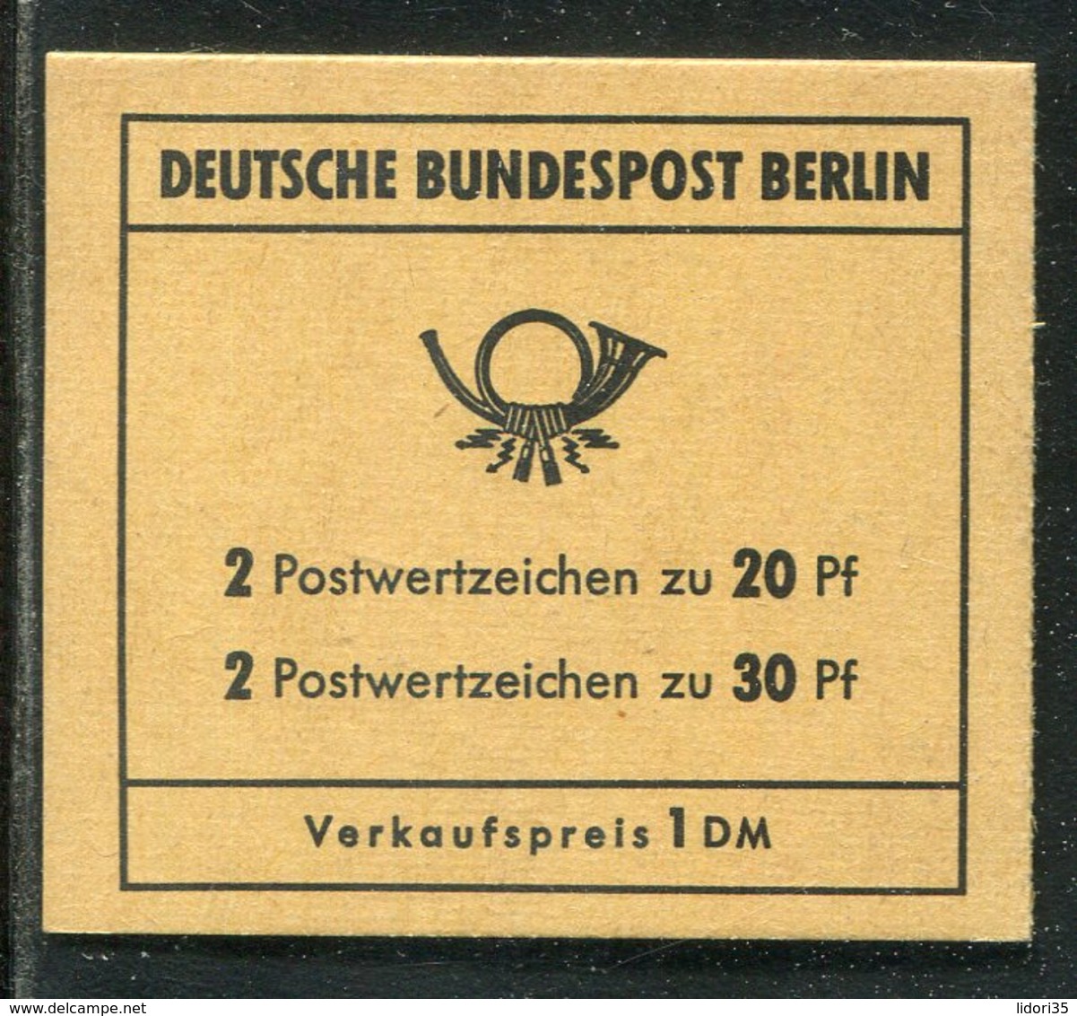 Berlin / 1970 / Markenheftchen Mi. 7a ** (ungeoeffnet !) (23209) - Cuadernillos