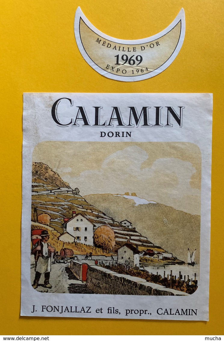 11361 -Calamin 1969 J.Fonjallaz   Suisse - Politik (alte Und Neue)