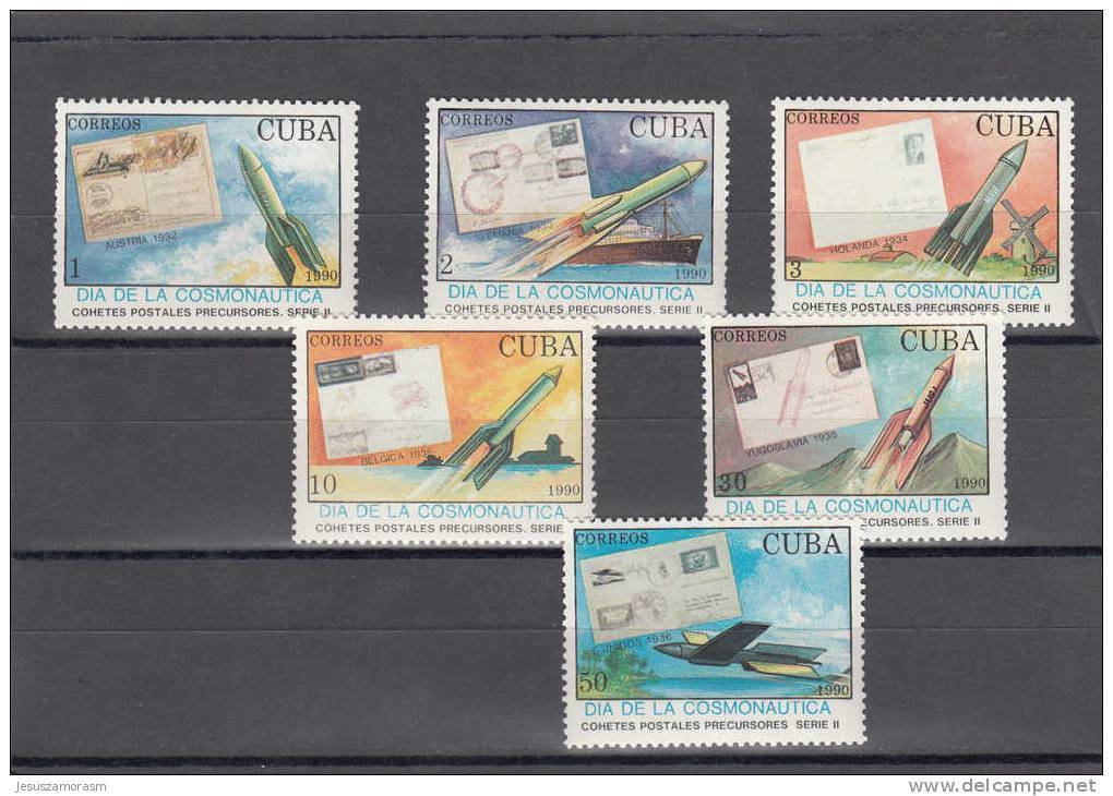 Cuba Nº 3015 Al 3020 - Unused Stamps