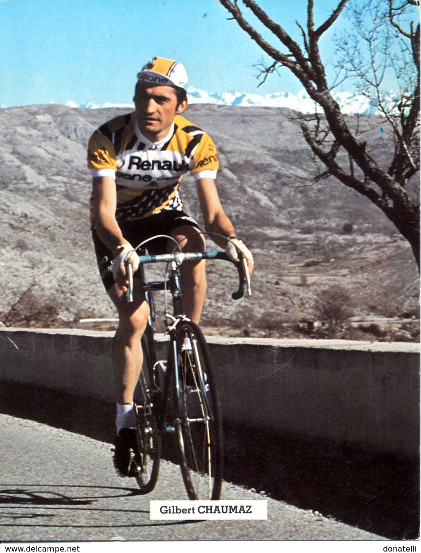 CHAUMAZ Gilbert FRA (Saint-Jean-de Maurienne (Rhone-Alpes), 12-1-'53) 1979 Renault - Cycles Gitane - Cyclisme