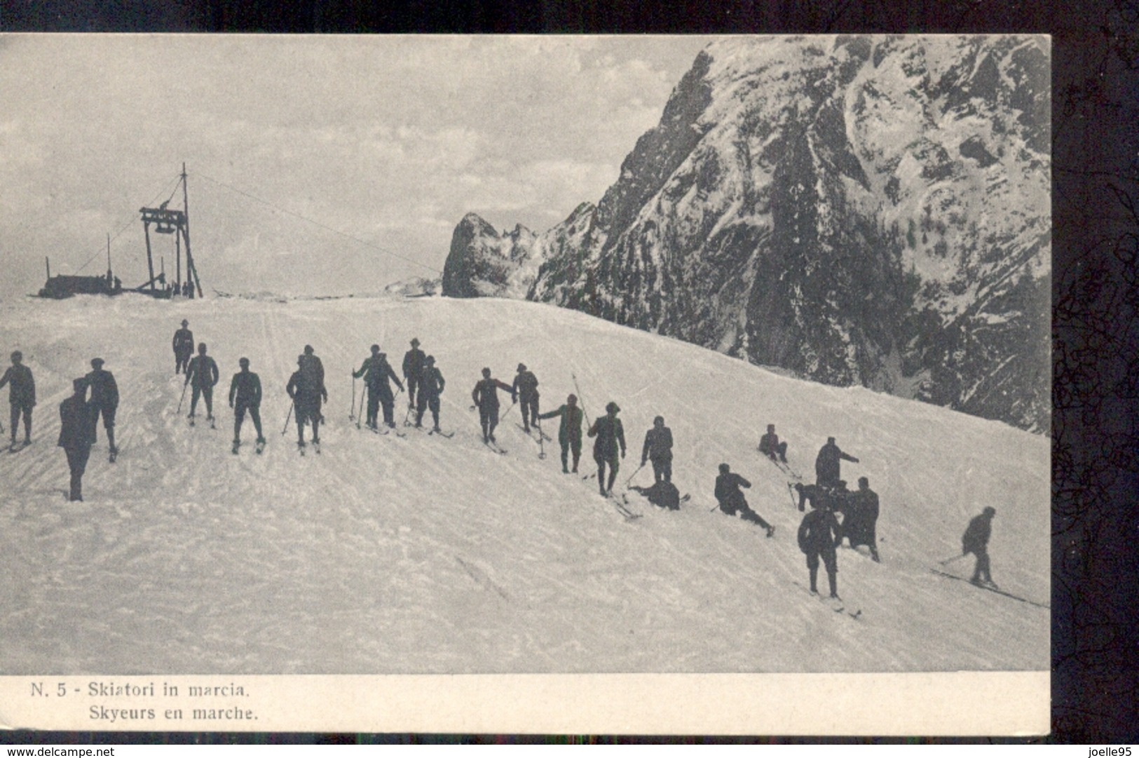 Italië Italy Italien - La Guerra Italiana - 1915 - Skiatori In Marcia - Andere & Zonder Classificatie