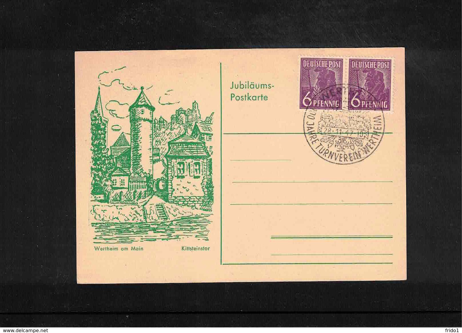 Germany / Deutschland 1947 Gymnastics - Turnverein Wuppertal Interesting Cover - Gymnastik