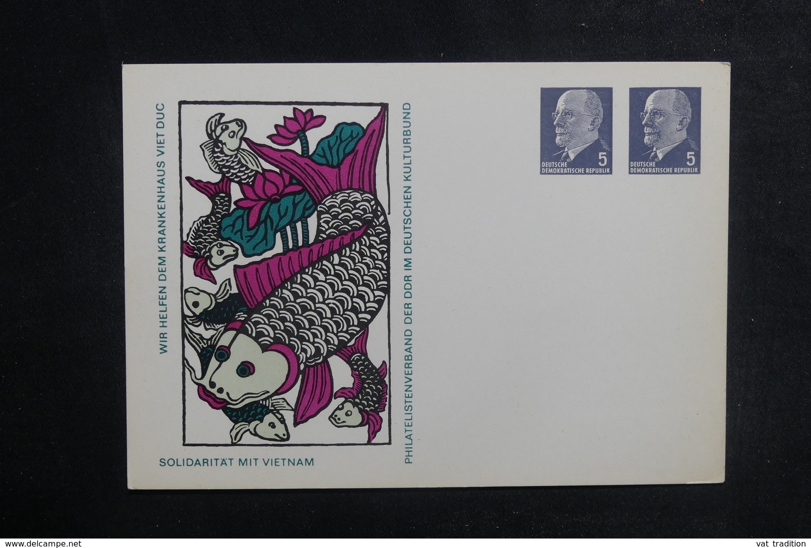 ALLEMAGNE - Entier Postal Non Circulé,illustrée En Faveur Du Viêt-Nam - L 38745 - Postkarten - Ungebraucht