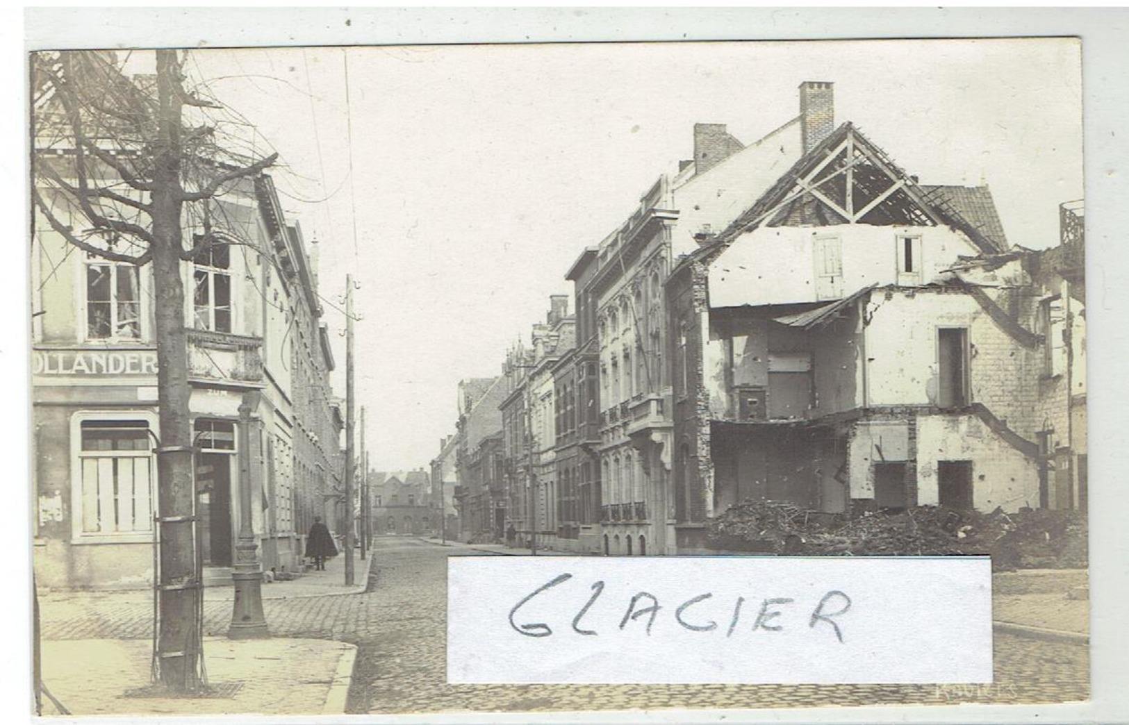 ROULERS - Roeselare - Statiestraat - Bahnhofstrasse - Fotokaart - Roeselare