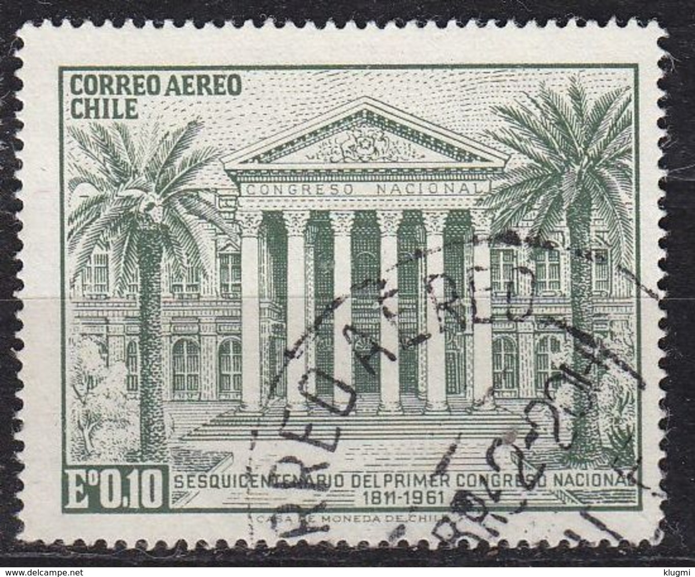 CHILE [1961] MiNr 0604 ( O/used ) Architektur - Chile