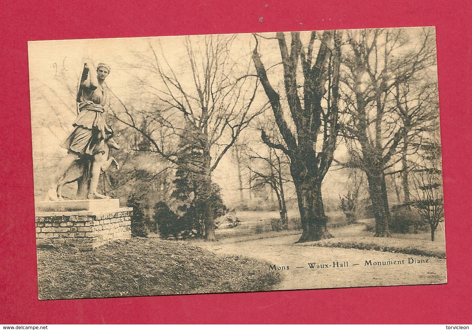 C.P. Mons = WAUXHALL  :  Monument  DIANE - Mons