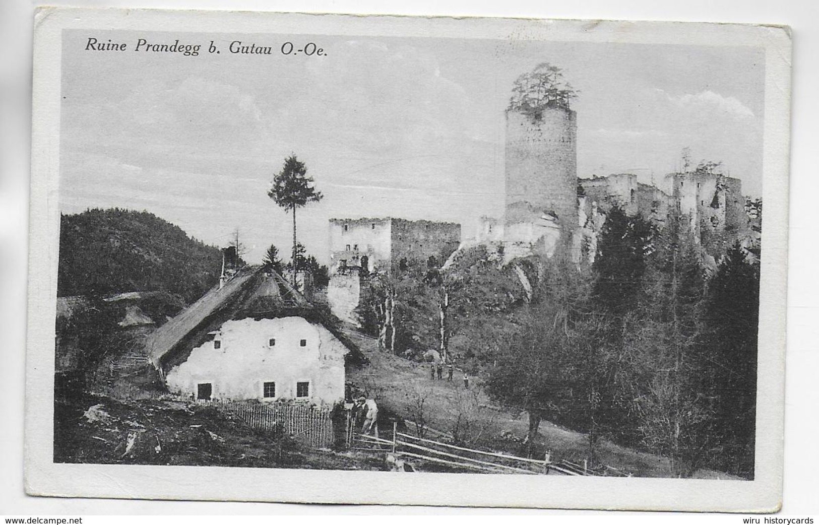 AK 0297  Ruine Prandegg Beu Gutau - Verlag Reichmann Ca. Um 1930 - Freistadt